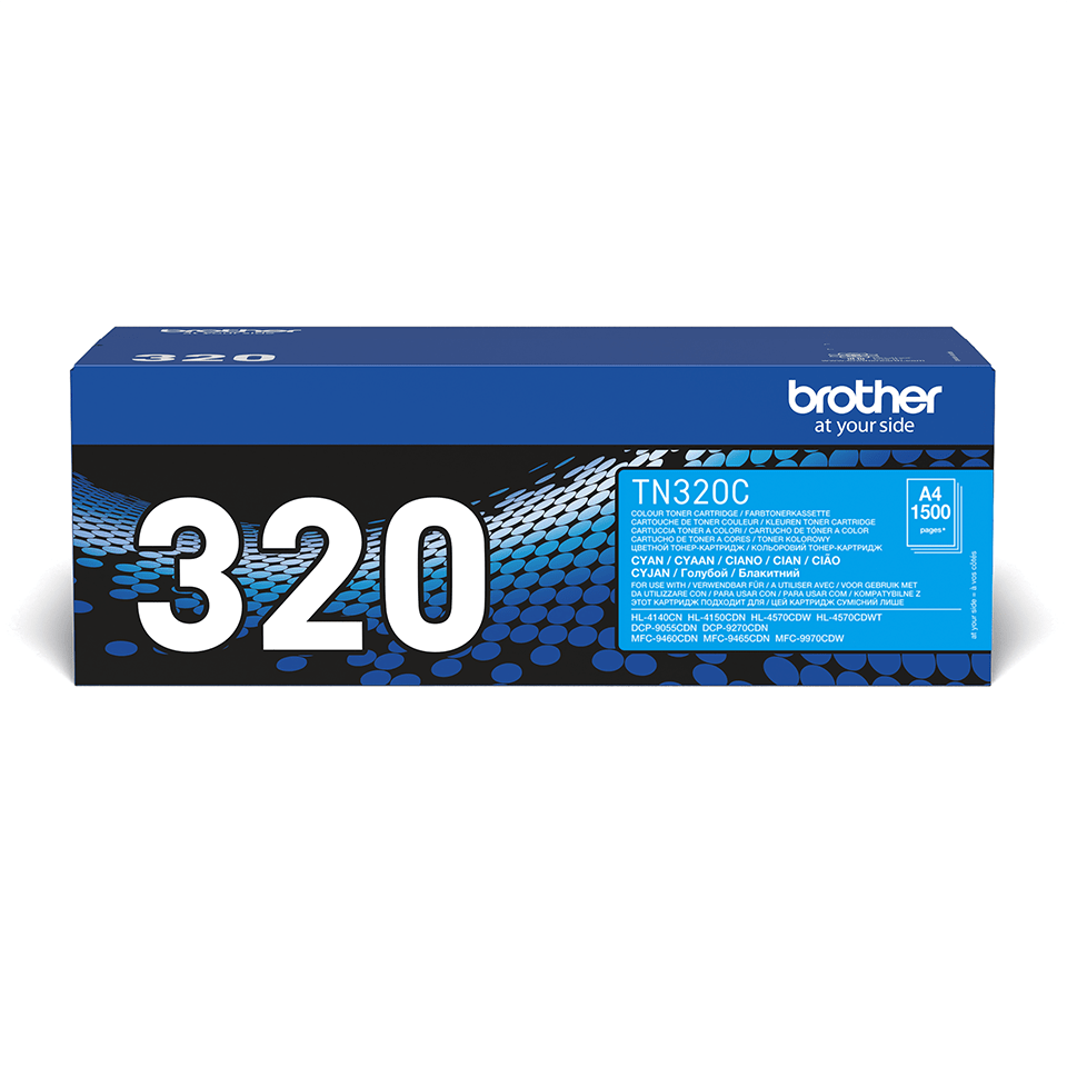 Оригинална тонер касета Brother TN325C – син цвят